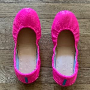 Pink Neon Tieks - Very Good Used Condition!